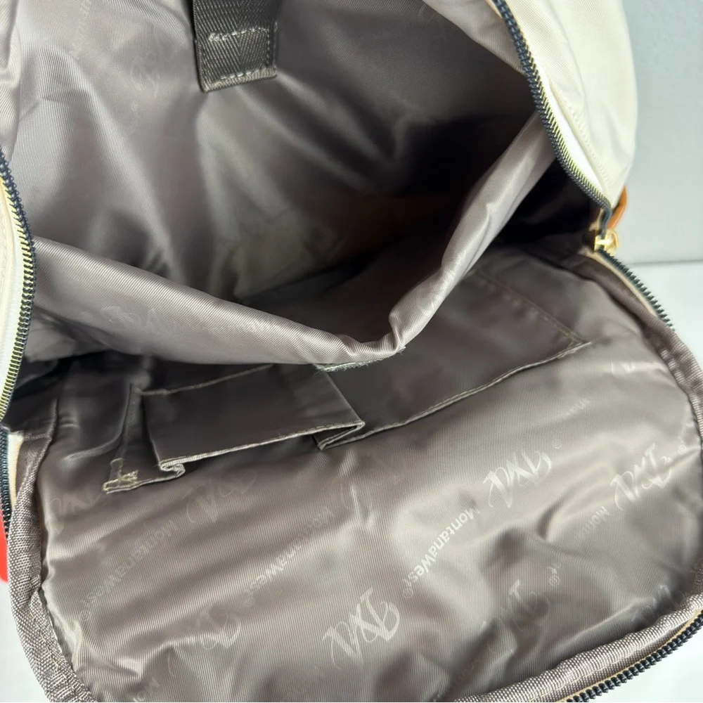 NWOT Montana West Medium Backpack for Women Lightweight Backpack Purse Beige - Picture 8 of 11
